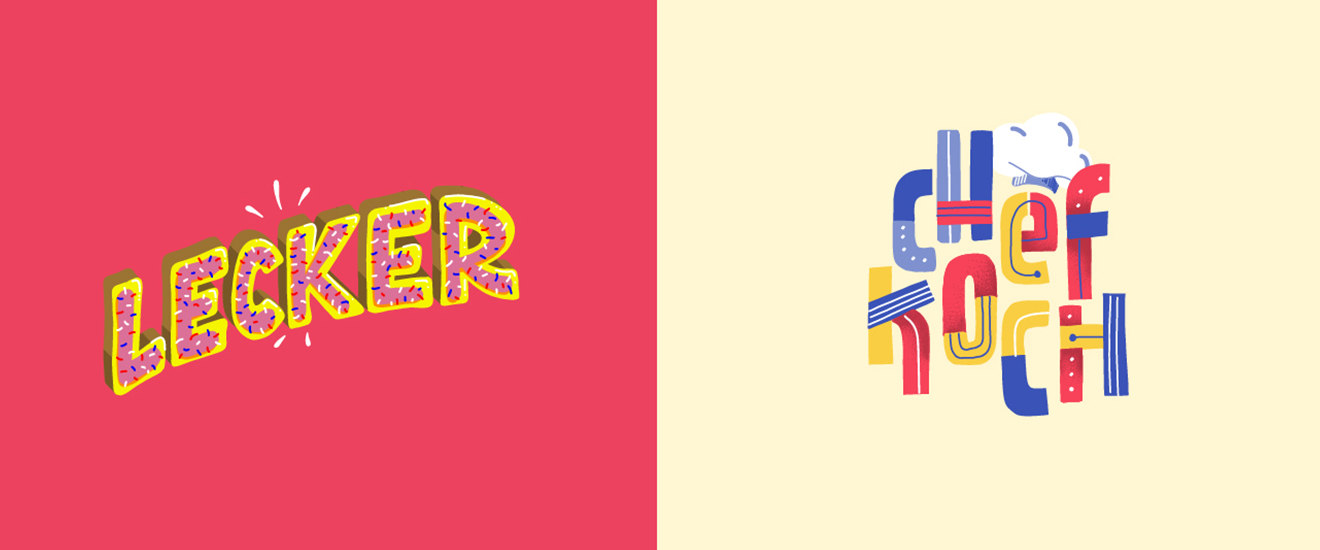 Snapchat Case Engagement Sticker "Lecker"
