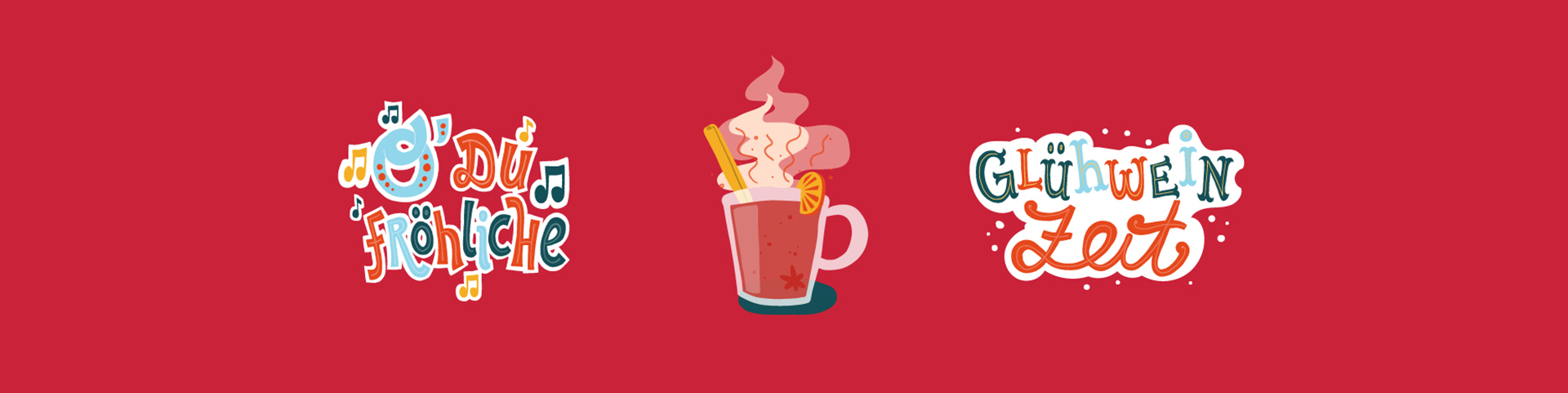 Snapchat Sticker "Xmas" Pack Glühweihnzeit, Feuerzangenbowle