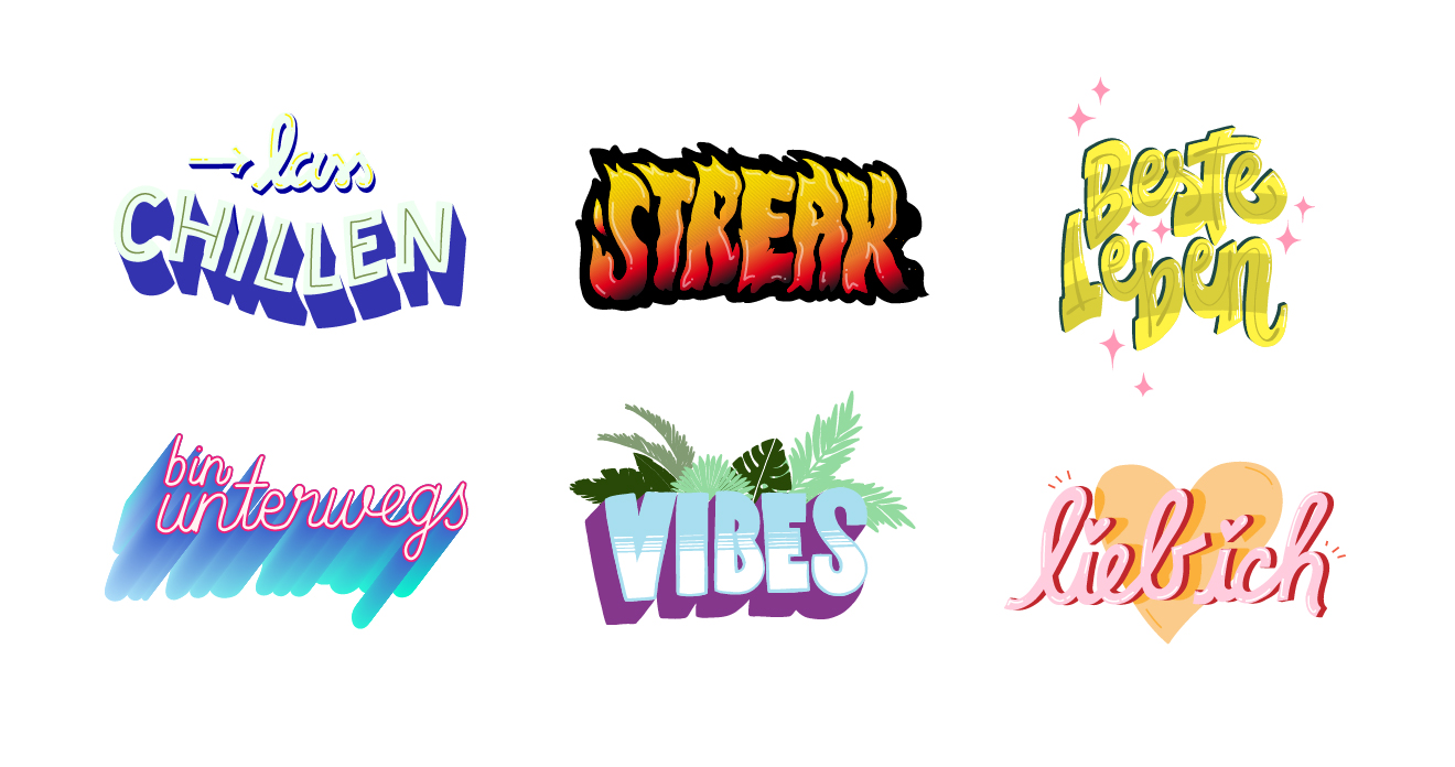 Snapchat Sticker Beste Leben und Co