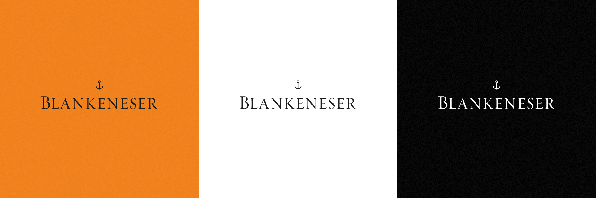 BLANKENESER Wortmarke Farbvarianten